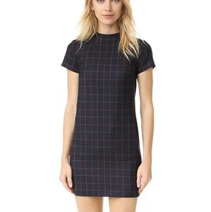 Theory Jasneah Check Dress